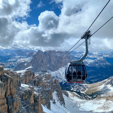 Dolomitas: Pordoi Pass