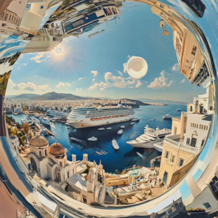 Como viajar de Atenas a Santorini...