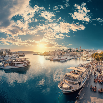 Como viajar de Atenas a SAntorini. Ferry