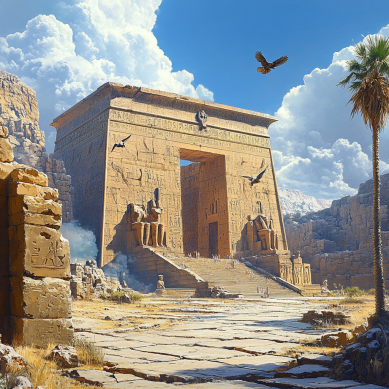 Templos de Egipto. Templo de Edfu