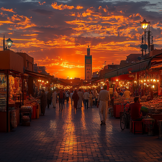 Que ver en Marrakech. PLaza Jemaa EL-Fna