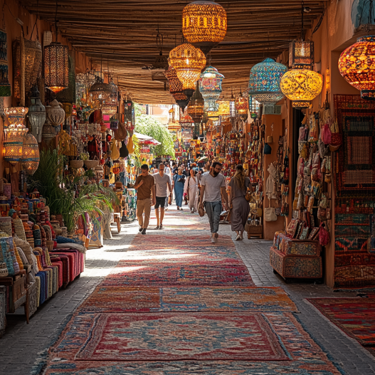 Qué ver en Marrakech: 10 lugares imprescindibles de la Ciudad Roja Qué ver en Marrakech. zoco_de_Marrakech